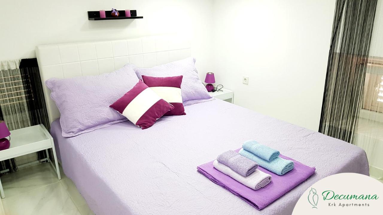 Apartment Decumana Krk Town Bagian luar foto